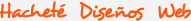 Hachete Diseños Web